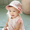 Bucket Sunshade Floral Baby Hat