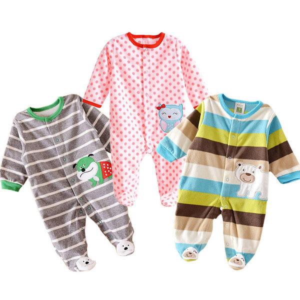 Polar Fleece Baby Jumpsuit Clothing