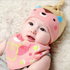 Baby Cap & Bibs One Set Suit